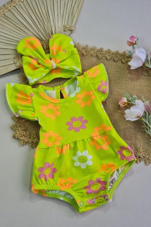 Romper Fru-fru + Lacinho