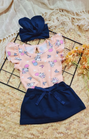 Conjunto Cotton Curto