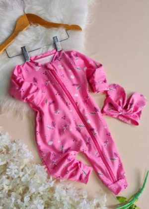 Macacão Cotton Ziper