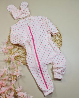 Macacão Cotton Ziper